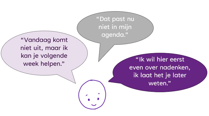 nee zeggen